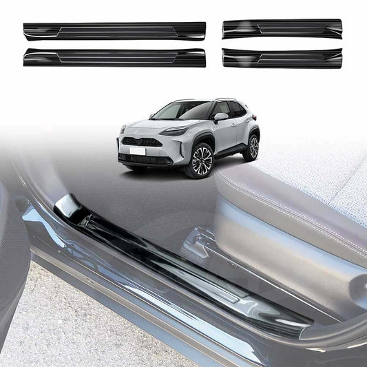 Door Entry Guard for Toyota Yaris/Yaris Cross 2020-Onwards Door Sill Step Panel Protector Accessories