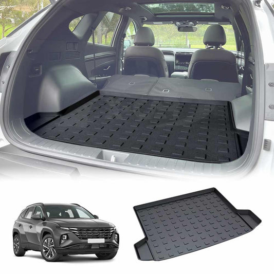 Heavy Duty Cargo Trunk Mat Boot Liner Luggage Tray for Hyundai Tucson 2021-Onwards