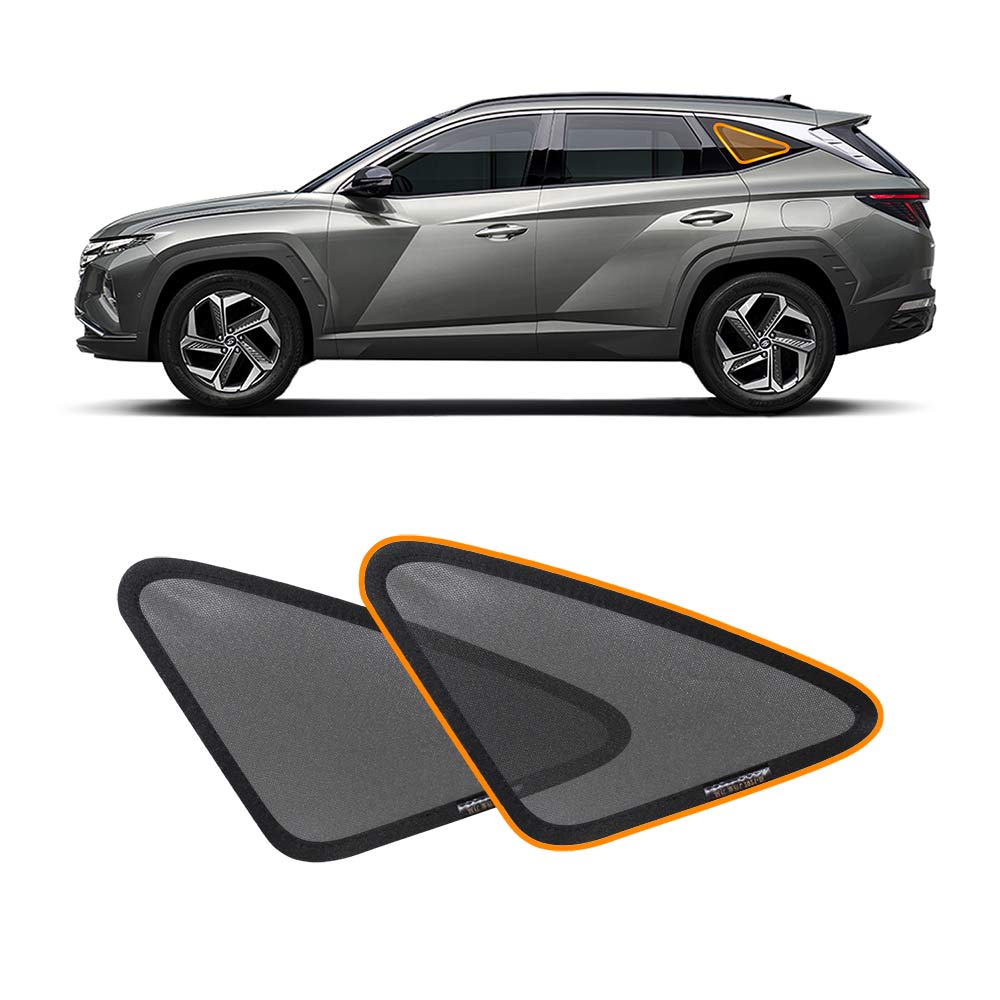 Port Window Sun Shade for Hyundai Tucson 2021-Onwards Car Sun Blind Mesh Third Row Window