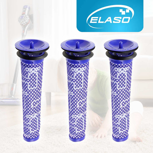 3x Replacement Washable Pre Motor Filters for Dyson DC58 DC59 DC61 DC62 DC72 DC74 V6 V7 V8 SV03 SV04 SV09 SV10 SV11 Multi Floor Animal Handheld Vacuum