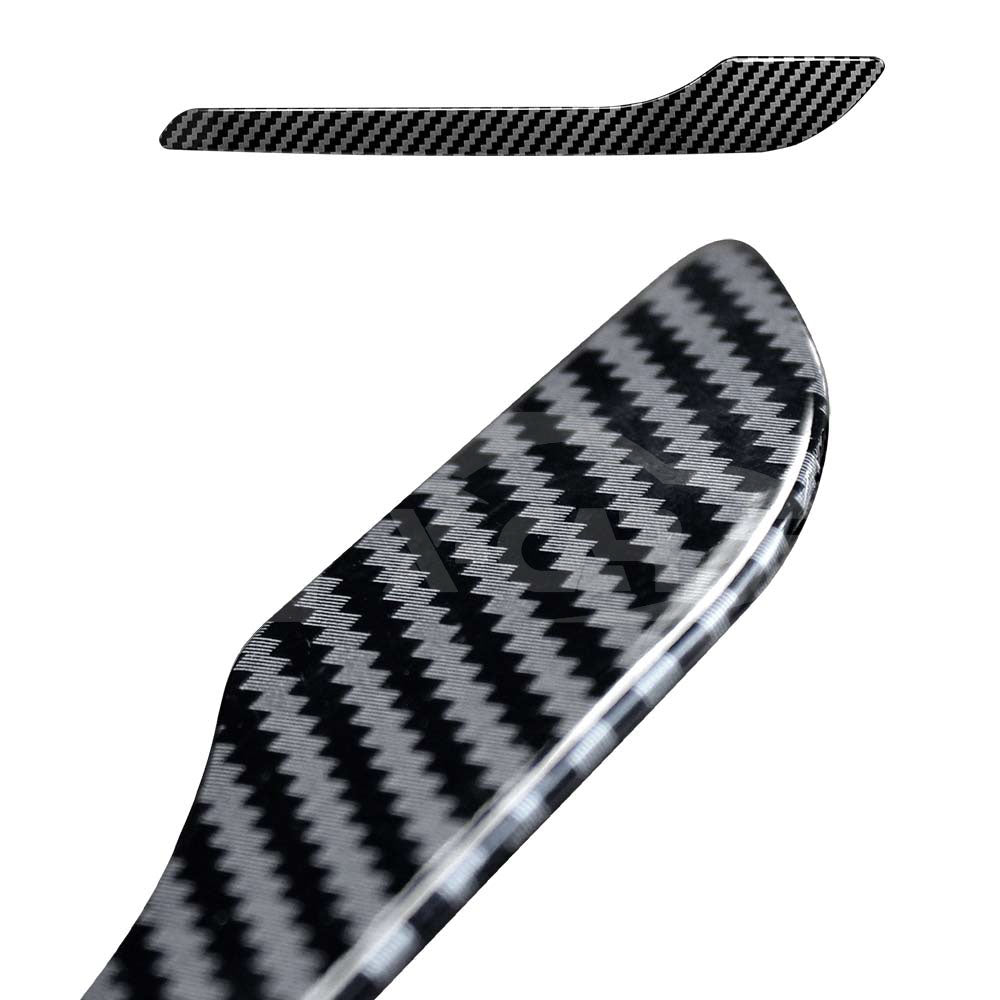 Modified Trims for Tesla Model Y Juniper 2025-Onwards Decoration Door Handle Protection Kit Carbon Fibre Style Cover Wrap