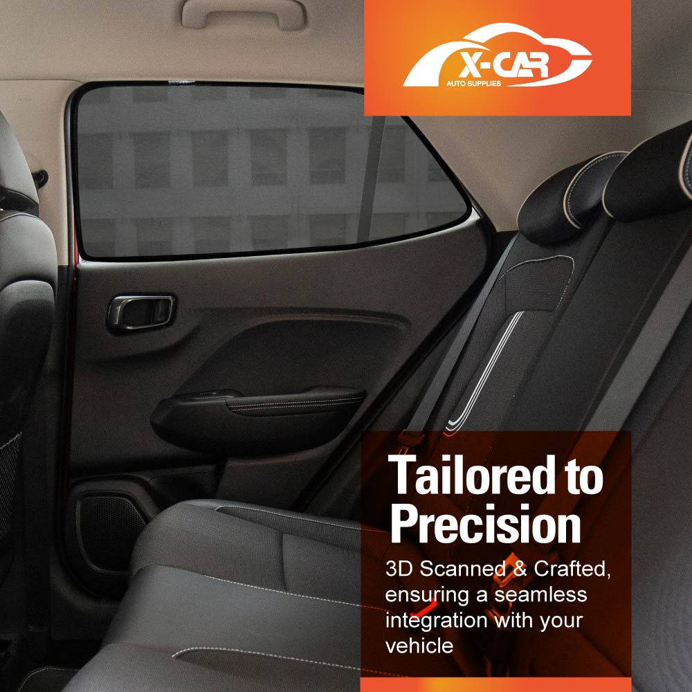 Rear Window Sun Shade for Hyundai Venue 2019-2025 Car Sun Blind Mesh