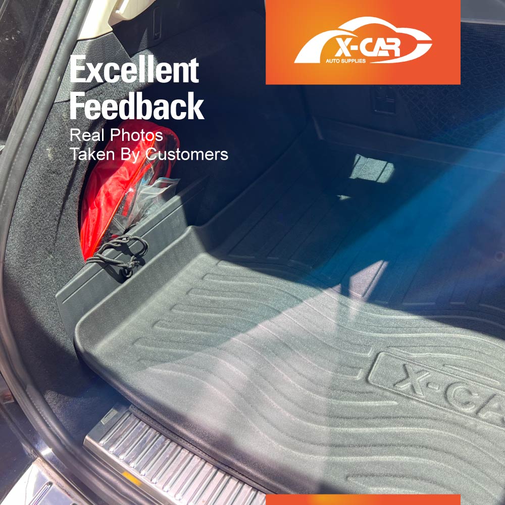 Heavy Duty Waterproof Cargo Mat Boot Liner Luggage Tray Fit for VW Volkswagen Touareg 2011 2012 2013 2014 2015 2016 2017 2018