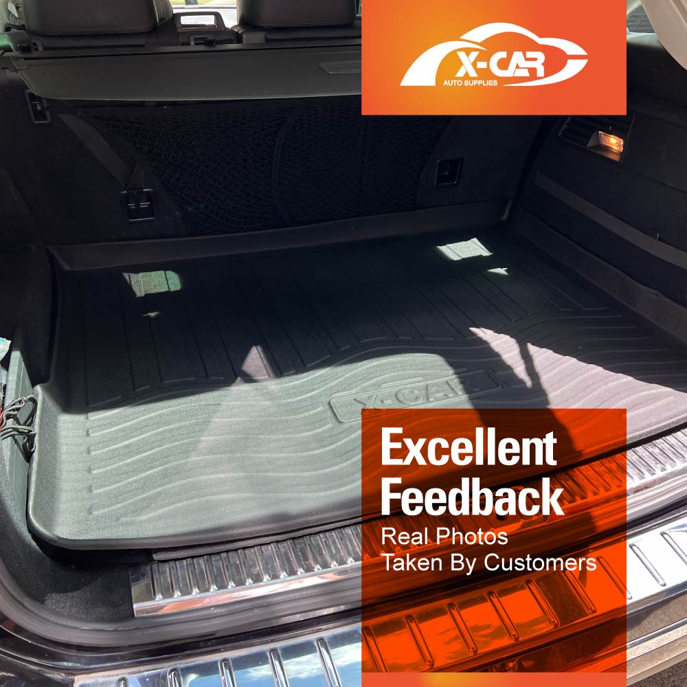 Heavy Duty Waterproof Cargo Mat Boot Liner Luggage Tray Fit for VW Volkswagen Touareg 2011 2012 2013 2014 2015 2016 2017 2018