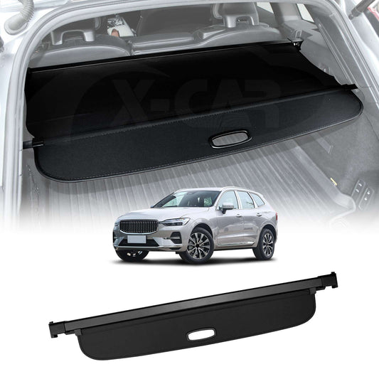 Retractable Cargo Cover for Volvo XC60 2017-2025 Rear Rack Partition Shelter Canvas Trunk Luggage Security Shield Shade