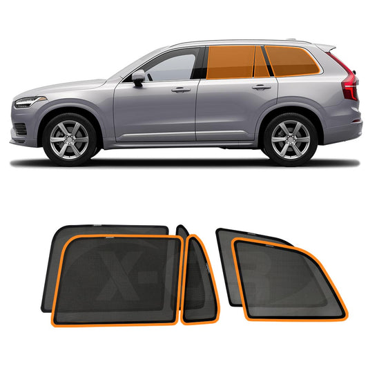 Rear Port Window Sun Shade for Volvo XC90 2015-Onwards Car Sun Blind Mesh