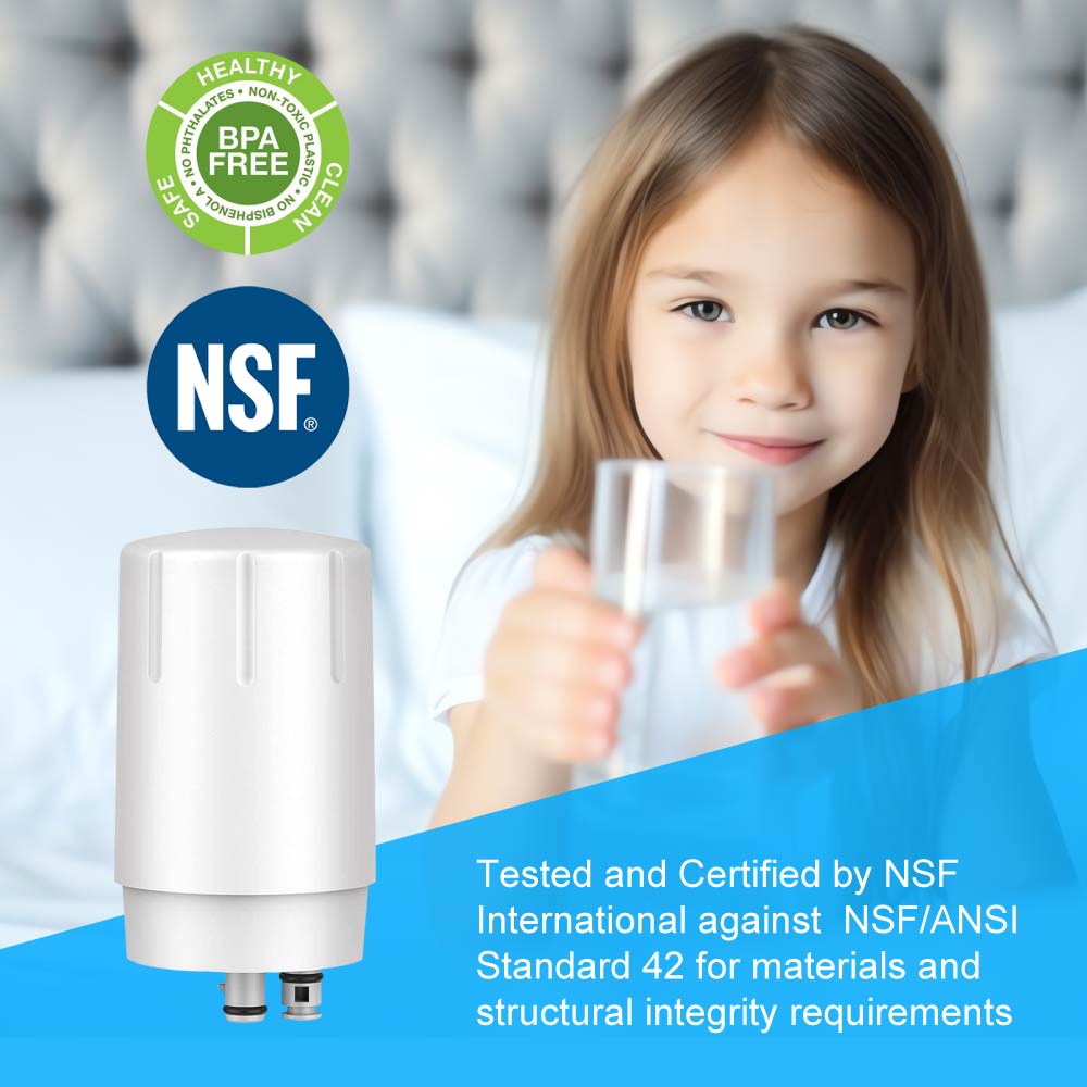 Replacement Water Filter Cartridge Refill for Brita Basic/Complete Water Filter Faucet Mount System FR-200 FF-100 36311