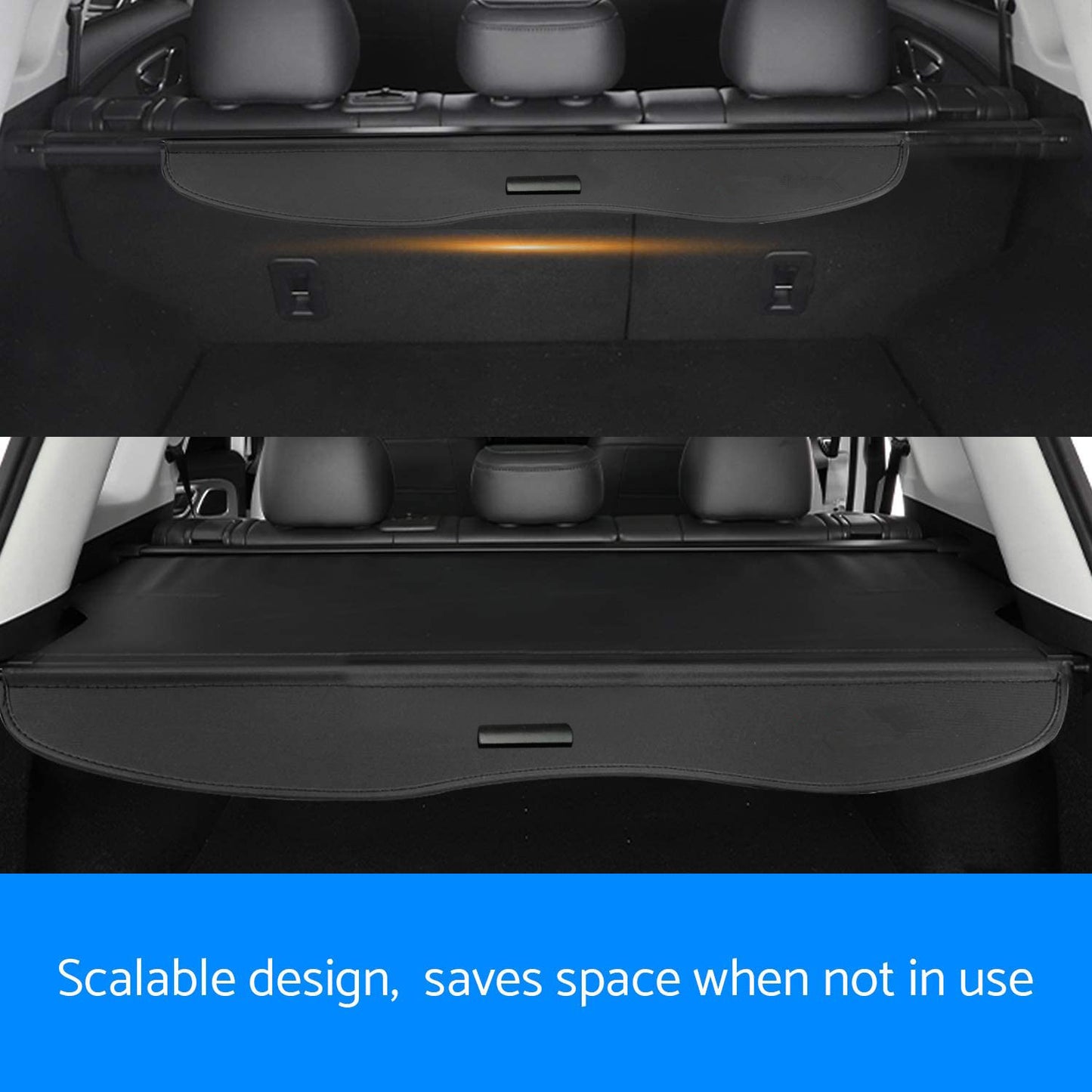 Retractable Car Trunk Shade Rear Cargo Security Shield Luggage Cover for Kia Sportage 2011-2021