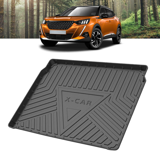 Boot Liner for Peugeot 2008 2020-Onwards All Weather Heavy Duty Cargo Trunk Mat Luggage Tray