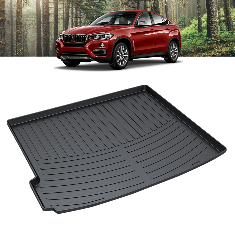 Heavy Duty Trunk Cargo Mat Boot Liner Luggage Tray Fit BMW X6/X6 M 2008-2019 E71 F16 F86 Series